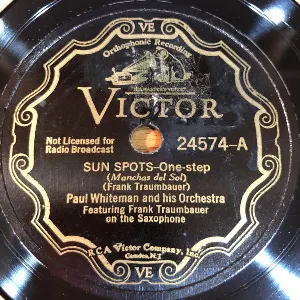 Pochette de Sun Spots / The Bouncing Ball de Paul Whiteman and His Orchestra
