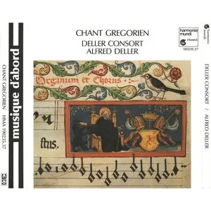 Pochette de Chant Gregorien de Deller Consort