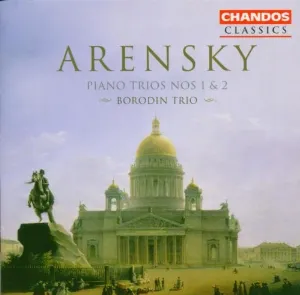 Pochette de Piano Trios nos. 1 & 2 de Anton Arensky - Borodin Trio