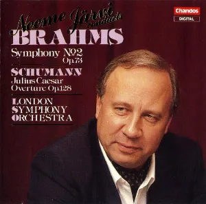 Pochette Brahms: Symphony no. 2, op. 73 / Schumann: Julius Caesar Overture, op. 128