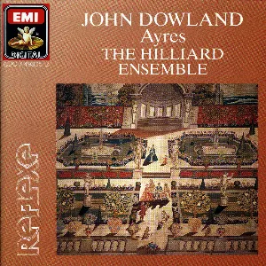 Pochette de Ayres de John Dowland - The Hilliard Ensemble