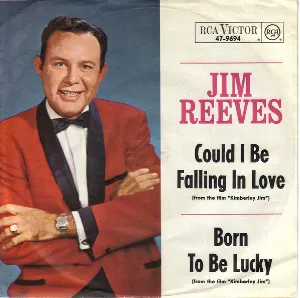 Pochette de Could I Be Falling in Love / Born to Be Lucky de Jim Reeves