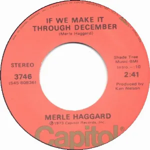 Pochette de If We Make It Through December de Merle Haggard