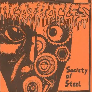 Pochette de Society of Steel / Fuck Your Values de Agathocles