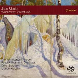 Pochette de Violinkonzert / Violinstücke de Thomas Albertus Irnberger - Royal Philharmonic Orchestra - Jean Sibelius - Michael Korstick