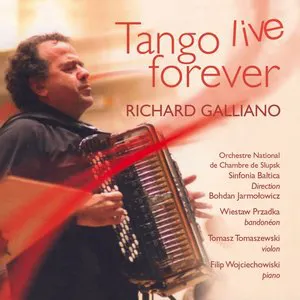 Pochette de Tango live forever de Richard Galliano