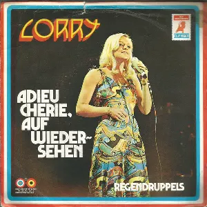 Pochette de Adieu Cherie, auf wiedersehen / Regendruppels de Corry Konings
