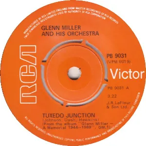 Pochette de Tuxedo Junction / American Patrol de Glenn Miller and His Orchestra
