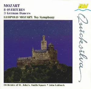 Pochette Mozart: 8 Overtures / 3 German Dances / Leopold Mozart: Toy Symphony