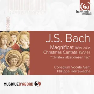 Pochette Magnificat BWV 243a / Christmas Cantata BWV 63 