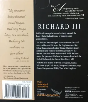Pochette de Richard III de William Shakespeare