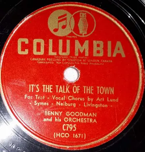 Pochette de It's the Talk of the Town / Swing Angel de Benny Goodman and His Orchestra