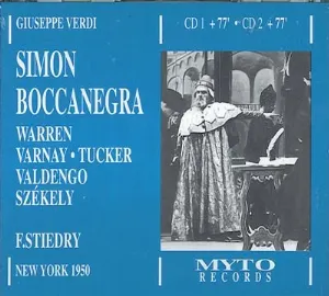 Pochette de Un ballo in maschera de Leonard Warren - Bruno Walter - Jan Peerce - Giuseppe Verdi - Zinka Milanov