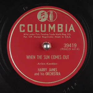 Pochette de When the Sun Comes Out / Tango Blues de Harry James and His Orchestra