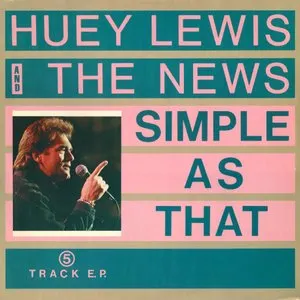 Pochette de Simple As That de Huey Lewis and the News