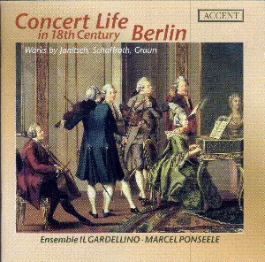 Pochette de Concert Life in 18th Century Berlin de Il Gardellino - Johann Gottlieb Graun