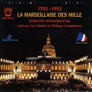 Pochette de La Marseillaise des Mille de Guy Reibel