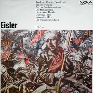 Pochette de Eisler: Chöre de Hanns Eisler