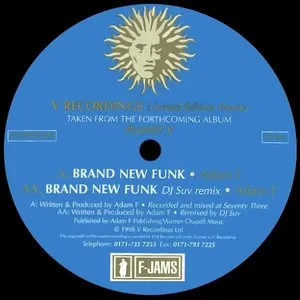 Pochette de Brand New Funk de Adam F