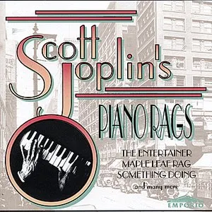 Pochette de Scott Joplin's Piano Rags de Scott Joplin