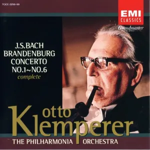 Pochette de J.S.Bach Brandenburg Concerto No.1~No.6 de Otto Klemperer