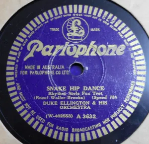 Pochette de Snake Hip Dance / Lazy Duke de Duke Ellington and His Orchestra