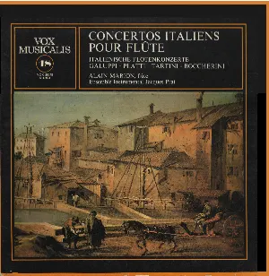 Pochette Concertos italiens pour flûte