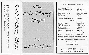 Pochette de 'Live' in New York de The Swingle Singers