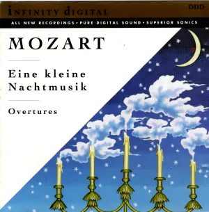 Pochette de Eine kleine Nachtmusik / Divertimenti /Overtures de Wolfgang Amadeus Mozart