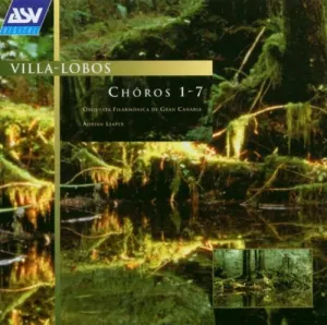 Pochette de Chôros 1-7 de Adrian Leaper - Heitor Villa‐Lobos
