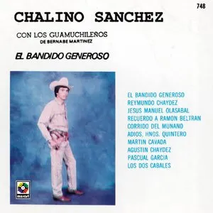 Pochette de El bandido generoso de Chalino Sánchez