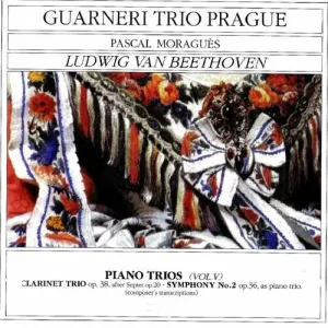 Pochette de Piano Trios (Vol. V) de Ludwig van Beethoven - Guarneri Trio Prague