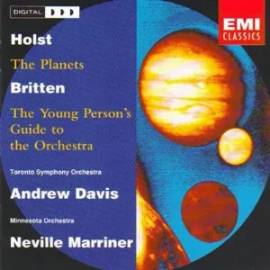 Pochette Holst: The Planets / Britten: The Young Person's Guide to the Orchestra