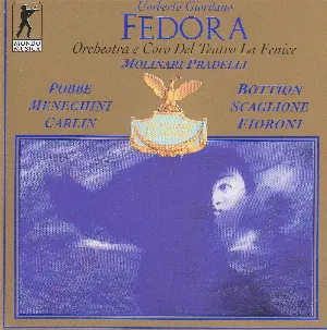 Pochette de Fedora de Francesco Molinari‐Pradelli - Umberto Giordano
