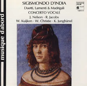 Pochette de Duetti, Lamenti e Madrigali de Concerto Vocale