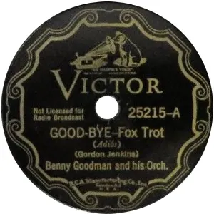 Pochette de Good-Bye / Sandman de Benny Goodman and His Orchestra