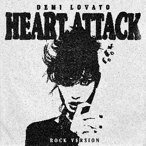 Pochette Heart Attack (rock version)