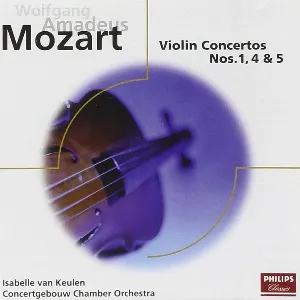 Pochette Violin Concertos nos. 1, 4 & 5