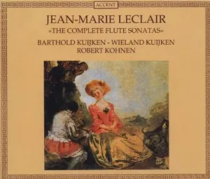 Pochette de The Complete Flute Sonatas de Barthold Kuijken - Jean‐Marie Leclair - Robert Kohnen - Wieland Kuijken