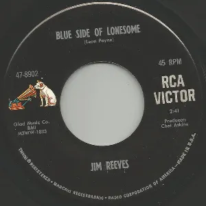 Pochette de Blue Side of Lonesome / It Hurts So Much (to See You Go) de Jim Reeves