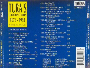 Pochette de Tura’s groostste hits 1973–1993 de Will Tura