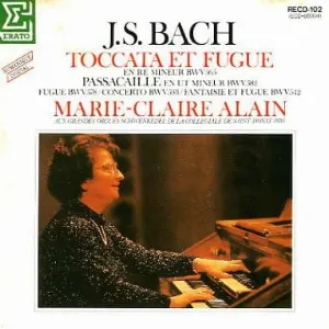 Pochette Toccata et Fugue / Passacaglia / Fugue / Concerto / Fantaisie & Fugue