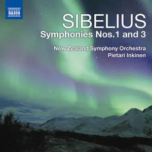 Pochette de Symphonies nos. 1 and 3 de Pietari Inkinen - New Zealand Symphony Orchestra - Jean Sibelius