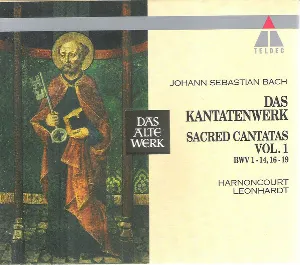 Pochette Das Kantatenwerk Sacred Cantatas Vol. 1 BWV 1-14, 16-19