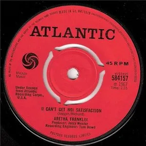 Pochette de (I Can't Get No) Satisfaction / Chain Of Fools de Aretha Franklin
