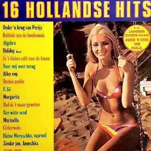 Pochette de 16 Hollandse hits de Eddy Wally - Johnny Hoes