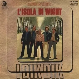 Pochette de L'isola di Wight de Dik Dik