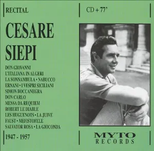 Pochette de Recital: 1947-1957 de Cesare Siepi