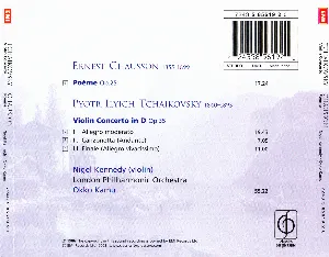 Pochette Tchaikovsky: Violin Concerto / Chausson: Poème