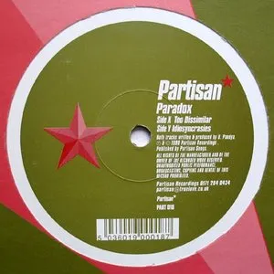 Pochette de Too Dissimilar / Idiosyncrasies de Paradox
